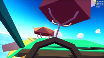 First person racing presents a whole new challenge. Slowdrive, developed by Onebraverobot.